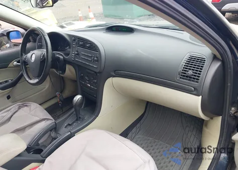 2004 Saab 9-3 Linear z USA, uszkodzony, nr VIN YS3FB49S741027401